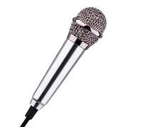 Microfono portatile, mini auricolari, lega di alluminio, design audio vlogging audio, accessori per la casa per podcast streaming Game Studio, Filming Travel Holiday, Top Audio Tools accessori per