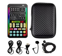 Microfono portatile portatile Cambia voce con suono Macchina effetti multifunzione Voice Disguiser Mini dispositivo per telefono cellulare PC Laptop PS4 Xbox One Giochi