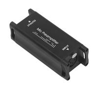 Microfono Preamp Microfono Amplificatore, Boost Gain 25DB, Connettore XLR Maschio e Femmina, Corpo in Lega di Alluminio - Amplificazione Senza Perdita, Basso Rumore, Per