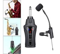 Microfono Pro Sax Cardioide Pickup 6.35mm Ricevitore Sassofono Mic Stage