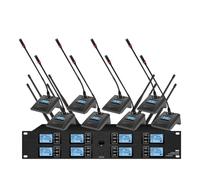 Microfono Professionale A Condensatore Montato Sulla Testa For Wireless UHF Adatto For For Spettacoli Sul Palco Della Chiesa Riproduzione Chiara Del Suono(4)