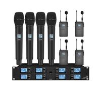 Microfono Professionale A Condensatore Montato Sulla Testa For Wireless UHF Adatto For For Spettacoli Sul Palco Della Chiesa Riproduzione Chiara Del Suono(5)