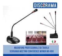 MICROFONO PROFESSIONALE DA TAVOLO SCRIVANIA MEETING CONFERENZE WVNGR WG-800