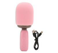 Microfono professionale per karaoke con trasmissione del segnale a lunga distanza, effetti vocali magici, canto in duetto, altoparlante Bluetooth 5.0