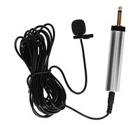 Microfono Professionale per Strumenti con Clip Lavalier e Bavero per Chitarra, Sax, Tromba, Violino, Pianoforte, con Alta sensibilità e Suono Chiaro, Applicabile per la
