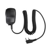 Microfono PTT compatibile con walkie talkie, auricolare con tubo acustico con microfono a riduzione del rumore e modulo cavo super resistente,