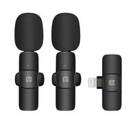 Microfono Puluz PU3150B Lavalier wireless omnidirezionale Lightning