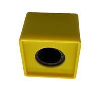 Microfono quadrato Base ABS Engineering Plastica Anti Drop Ergonomia Design per Registrazione ingranaggi ABS Supporto microfono