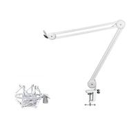 Microfono regolabile Sospensione Boom Forbice Braccio Stand Metallo Mic Stand Molla Integrata Per Voice Over Artisti Podcasting Braccio Morsetto