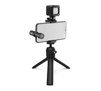 Microfono Rode Vlogger Kit iOS Lightning cardioide con treppiede, luce LED e accessori