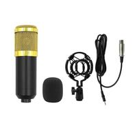 Microfono Scheda Audio Trasmissione Dal Vivo Set Computer Telefono Cellulare Registrazione Di Ancoraggio Staffa A Sbalzo Riproduzione Chiara Del Suono