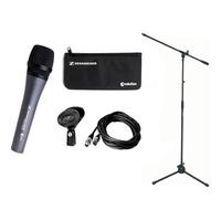 MICROFONO SENNHEISER E 835 KIT COMPLETO DI ASTA MICROFONICA PER KARAOKE
