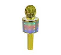 Microfono senza fili USB altoparlante karaoke registrazione modello WS-858 oro