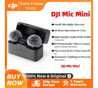 Microfono senza filo DJI Mic Mini (2 trasmettitori + 1 ricevitore)/(1 trasmettitore + 1 ricevitore) con soppressione intelligente del rumore e audio di alta qualità