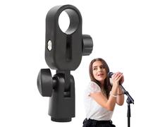 Microfono Shock Mount, Mic Mount for Reducing Vibration and Noise, 11,2 x 4,3 cm Portatile Home Microfono Holder for Dormitory, School, Clear Audio Recording, and Streaming