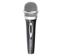 Soundsation Microfono dinamico VOCAL-100 Cardioide per canto e karaoke con cavo XLR-jack 5 m