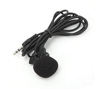 Microfono Stereo per Auto, Microfono per Auto, Trasmissione Stabile, Plug and Play con Adattatore di Cablaggio per Auto