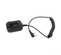 Microfono Tattico per Radio per baofeng per kenwood 2 Pin Microfono