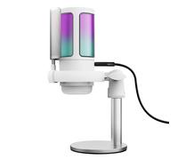 Microfono Trust GXT 238W Auron USB cardioide con illuminazione RGB e filtro antipop