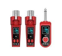 Microfono UHF Convertitore Wireless Condensatore Dinamico Trasmettitore e Ricevitore XLR Universale per Microfono Mixer Audio Chitarra
