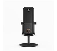 Microfono USB a condensatore Elgato Wave:3 MK.2 Nero per streaming e podcasting - Nouvo