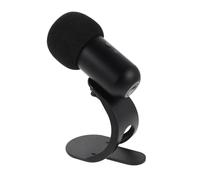 Microfono USB Cablato per Canto e Karaoke, Nero, Abs e Ferro