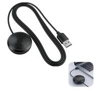 Microfono USB Conferenza per PC e Laptop, microfono 360° Omnidirezionale Condensatore con Pulsante Mute e Indicatore LED, Micro USB per Riunione Online Zoom Streaming Corso Online Plug Play