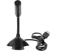 Microfono USB creativo di rete Microfono da studio Mini portatile 360 Angolo regolabile per computer portatile a condensatore discorso per KTV PC Computer robusto