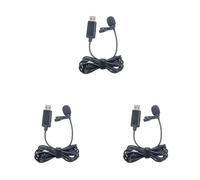 Microfono USB Lapel Lavalier Clip-on Mic Asola Per Smart Phone Clip-on Microfoni Per Pc