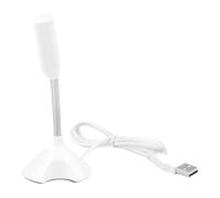 Microfono USB | Microfono a condensatore Plug & Play | Forniture audio HD con supporto e riduzione del rumore, per i creatori di contenuti