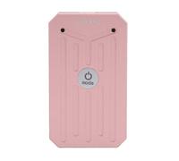 Microfono USB Omnidirezionale a 360° con Riduzione del Rumore, Microfono a 2 per la Registrazione in Streaming Live, Giochi in Lega di Alluminio (Oro rosa)