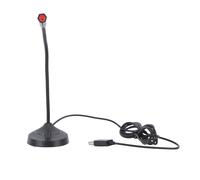 Microfono USB per computer desktop e portatili con chip avanzato per il filtraggio del rumore di fondo, microfono a condensatore esterno plug and