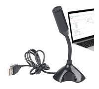 Microfono USB per computer, plug & play, pickup audio professionale, microfono a condensatore vocale chiaro con funzione di cancellazione del rumore, microfoni USB per streaming, lezioni virtuali