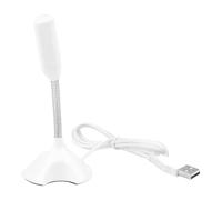 Microfono USB per PC, microfono a condensatore da scrivania, regolabile a 360 gradi, con riduzione del rumore, microfono USB da scrivania, microfono USB da gioco, adatto per la registrazione di giochi