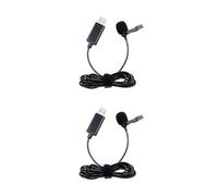 Microfono USB Portatile Clip-on Lapel Lavalier Buttonhole Mic Per DSLR Camera Laptop Clip-on Microfoni Per Pc