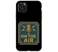 Microfono vintage On The Air Custodia per iPhone 11 Pro Max
