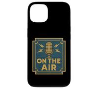 Microfono vintage On The Air Custodia per iPhone 13