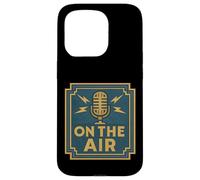 Microfono vintage On The Air Custodia per iPhone 15 Pro
