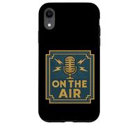 Microfono vintage On The Air Custodia per iPhone XR