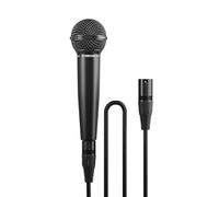 Microfono vocale dinamico cardioide Phenyx Pro PM-25 con cavo XLR da 5 m, clip e borsa, microfono a filo portatile per canto, palco, studio e karaoke