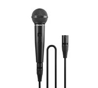 Microfono vocale dinamico cardioide Phenyx Pro PM-25S con cavo XLR da 5 m, clip e borsa, microfono a filo portatile per canto, palco, studio e karaoke