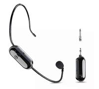 Microfono wireless 24G con cuffia a lungo raggio, microfono palmare 2 in 1 per insegnare agli artisti