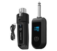 microfono wireless - Adattatore mixer - Trasmettitore portatile ricevitore per Vlogging Canto Chitarra Audio Mixer