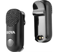 Boya Microfono magico senza fili 2 TX + 3 RX Tipo-C, Lightning 3,5 mm, custodia di ricaric