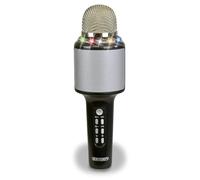Bontempi BNT485010 Microfono Karaoke Wireless con Altoparlante ed Effetti Lumino