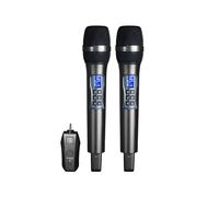 Microfono wireless con ricevitore - Con qualità del suono di prima onfezione da 2