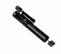 Microfono wireless con riduzione del rumore AI per video | Materiale ABS, clip magnetica, portata 30 m, modalità intervista
