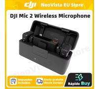 Microfono Wireless DJI Mic 2 con cancellazione intelligente del rumore registrazione interna Mic 2 2TX 1RX