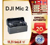 DJI Mic 2 (2x trasmettitore + 1x ricevitore + custodia di ricarica)