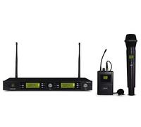 Microfono wireless doppio UHF